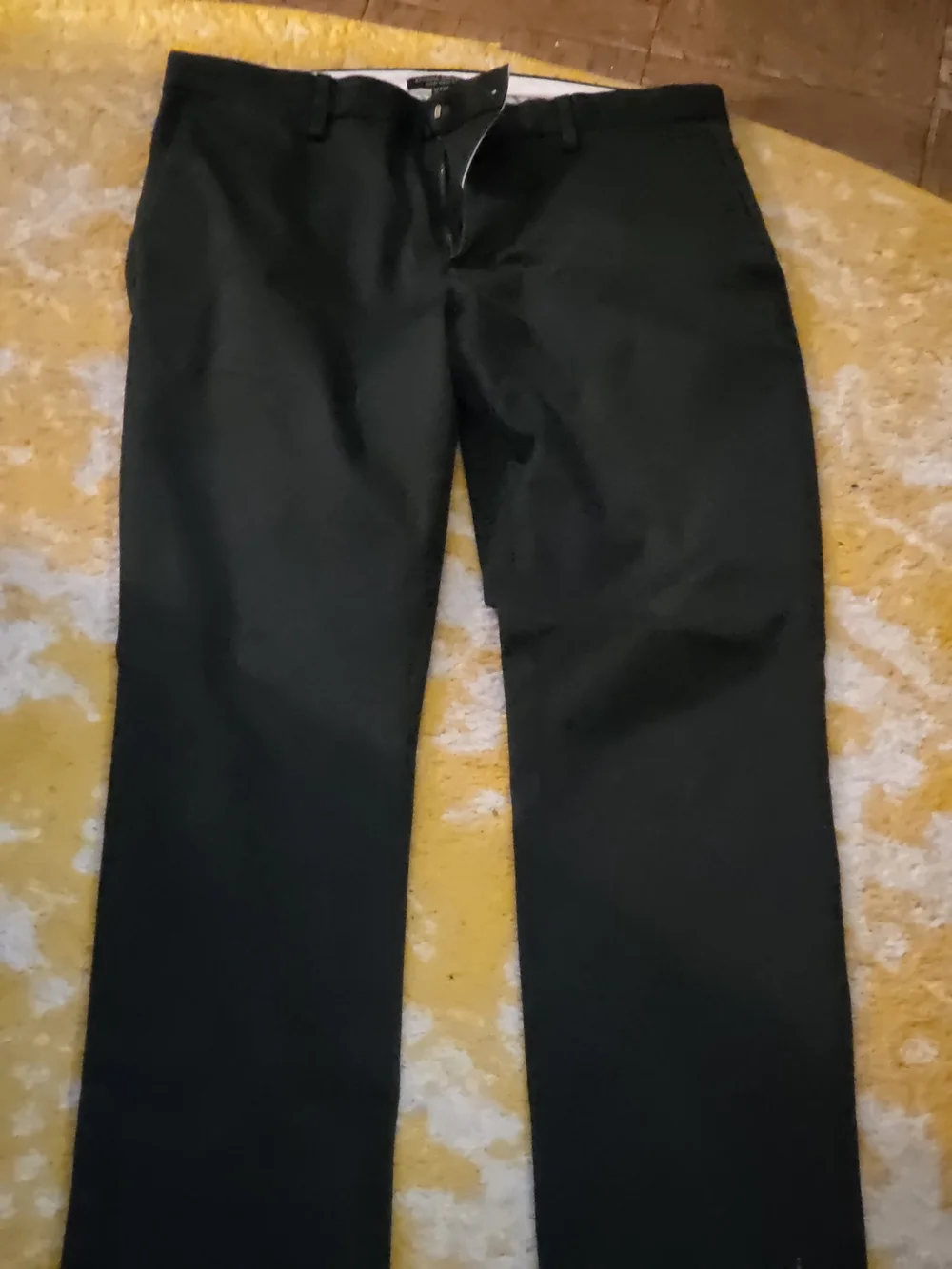 Banana Republic Men's Black Dress Pants - Straight Leg